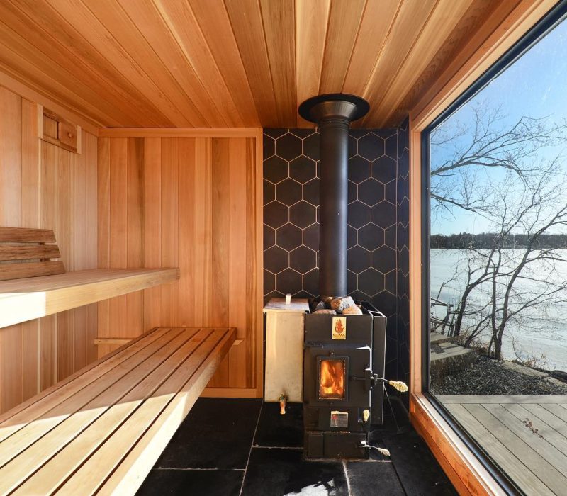 Custom build sauna